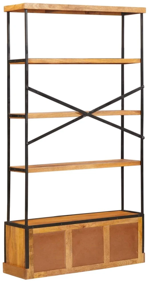 5-nivo knygų spinta Natūrali 100 x 30 x 180 cm