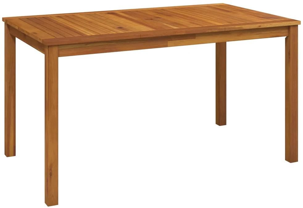 5-Piece Garden Dining Set Natūrali Kietos akacijos mediena