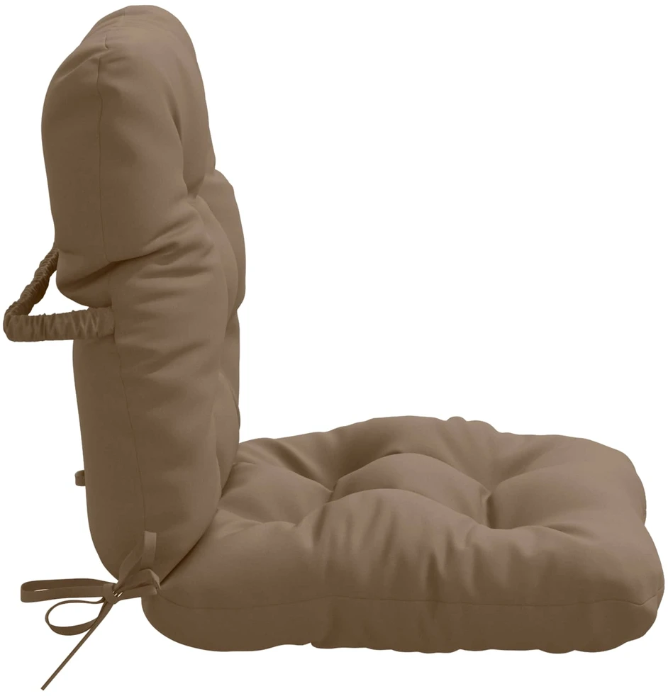 6 dalių aukštų atlošų kėdžių pagalvės VIANEN 6 pcs Taupe