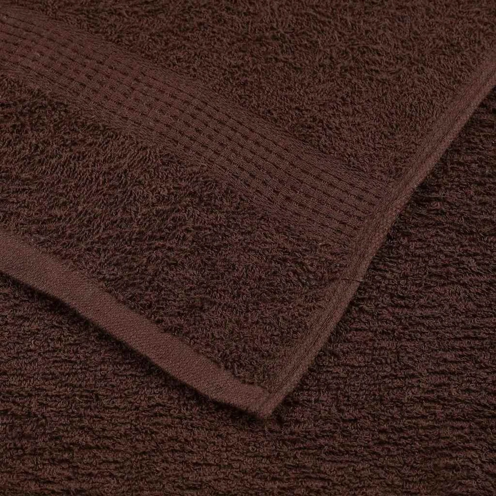 Rankšluostis Rankšluosčių rinkinys, 6vnt., rudi, 100% medvilnė, 360g/m²