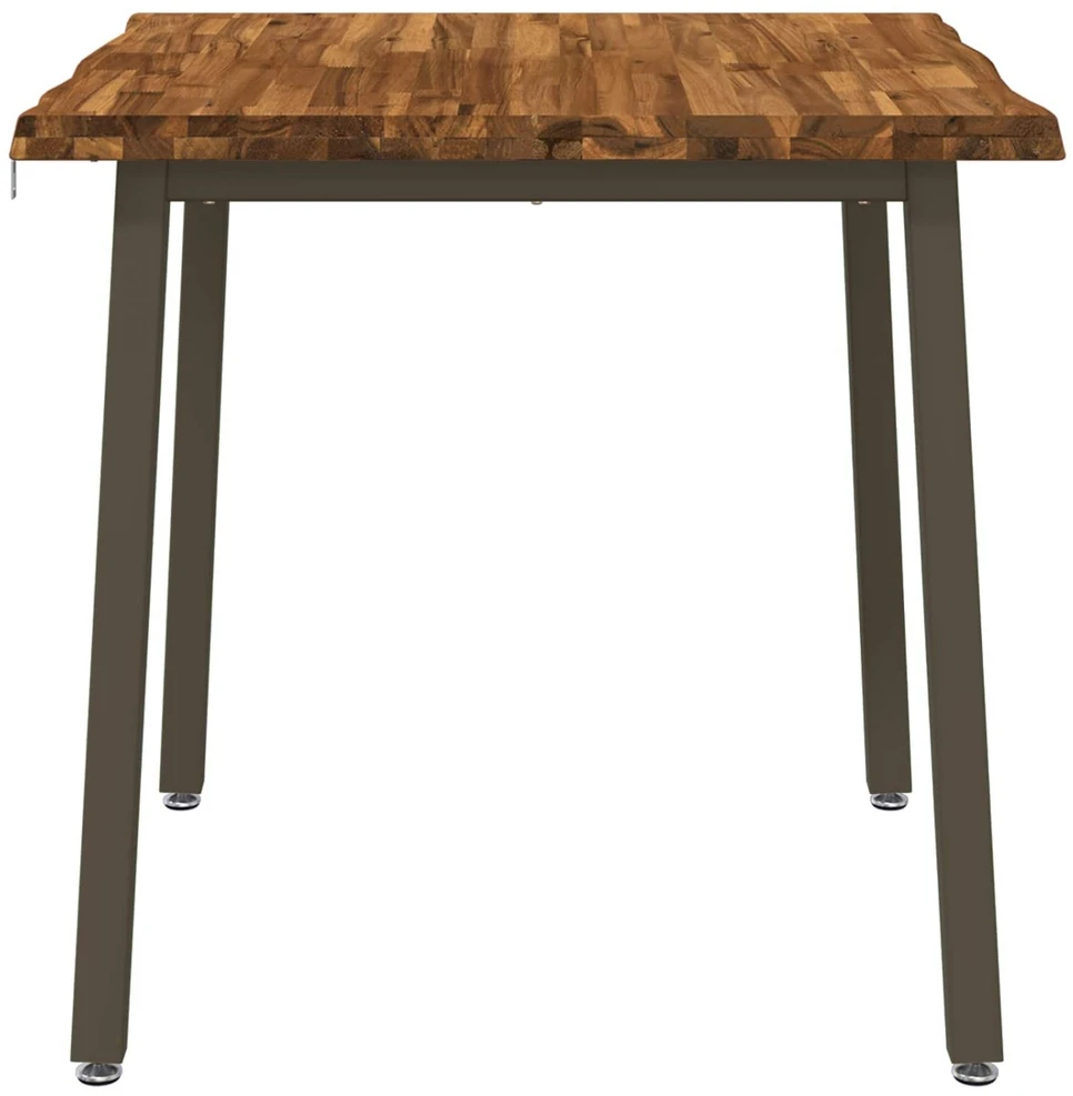 60 x 55 x 75 cm Kietos akacijos mediena Natūralus ir kava