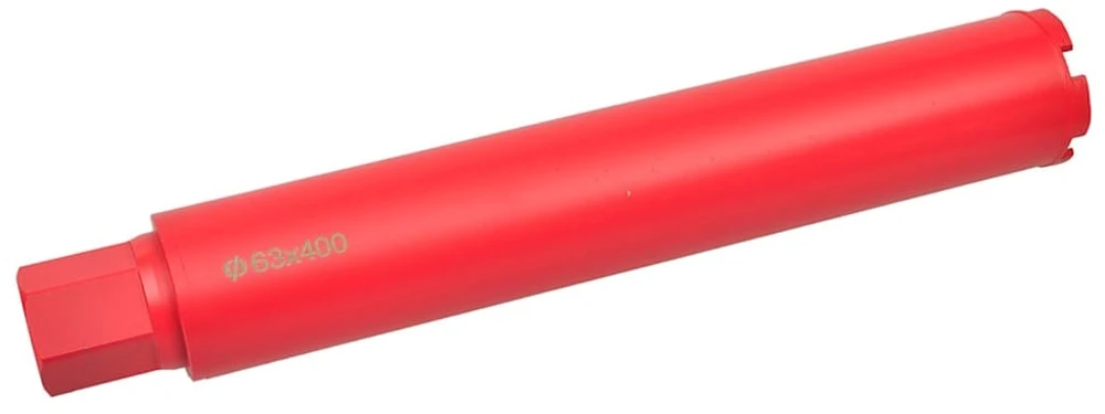 63 mm x 400 mm Deimantinis Grąžtas, Sausam ir Šlapiam Gręžimui