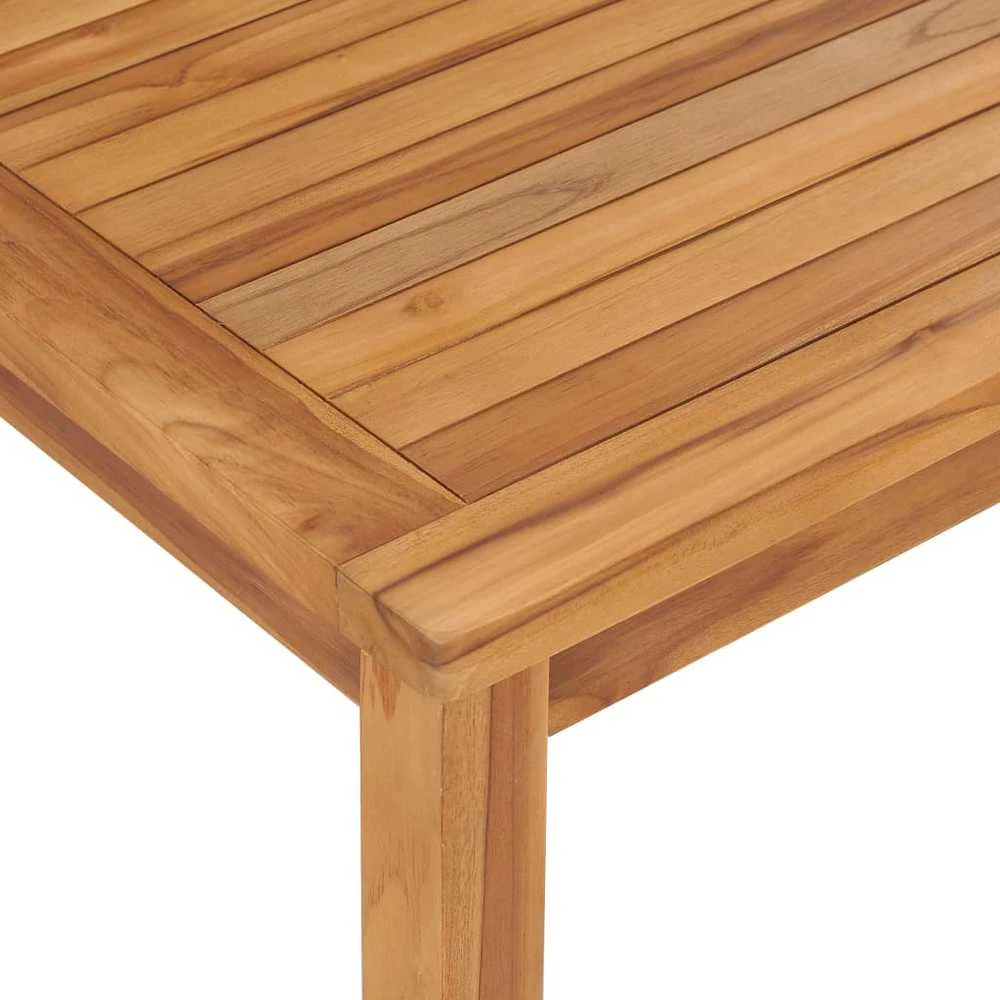 Sofa 7 dalių sodo valgomojo baldų komplektas, 120x70 cm, tikmedžio masyvas