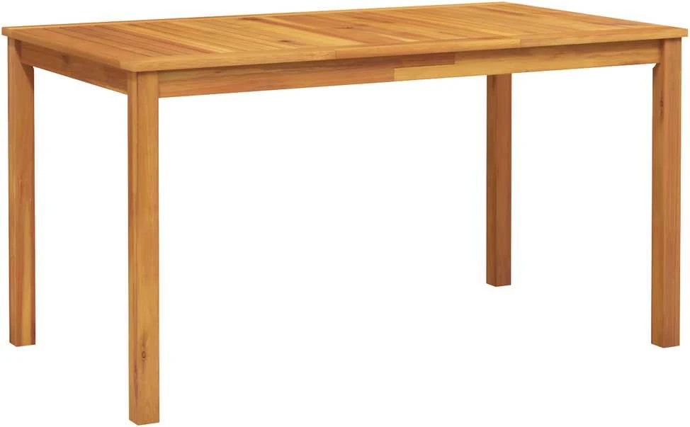 Lauko baldų komplektas Sodo valgomojo komplektas 7 vnt. Natūrali