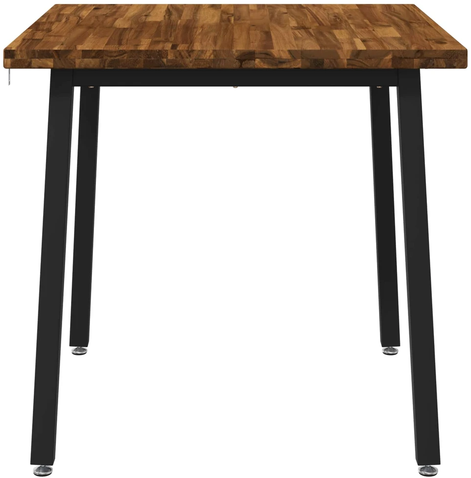 Kvadratinis valgomojo stalas 80 x 80 x 75 cm