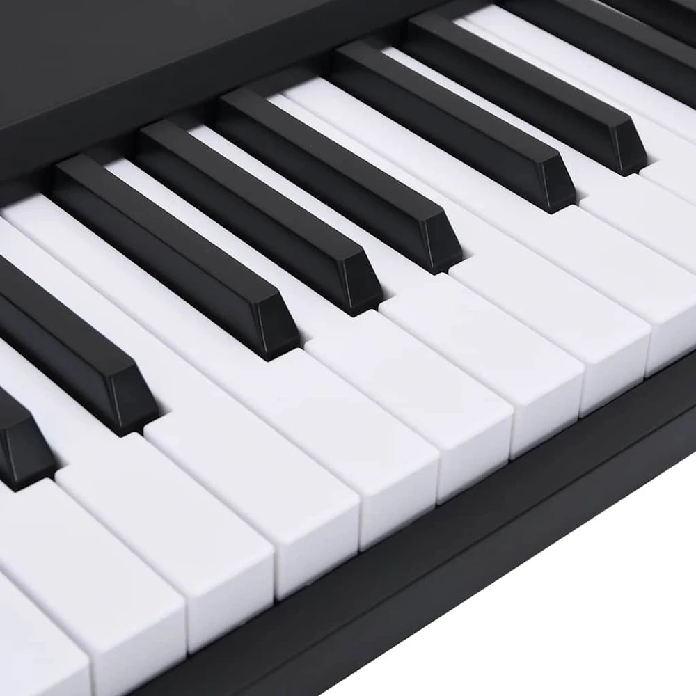 88 raktai fortepijoninė elektrinė klaviatūra su muzikiniu stovu