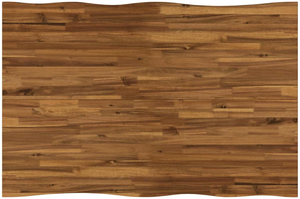 90 x 55 x 75 cm Kietos akacijos mediena Natūrali ir Balta