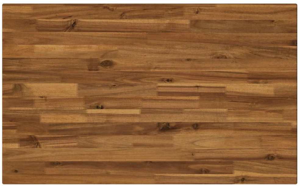 90 x 55 x 75 cm Kietos akacijos mediena Natūrali ir Balta