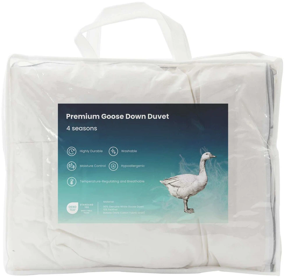 90% žąsies pūkų antklodės komplektas FULDA 3 vnt. 140 x 220 cm