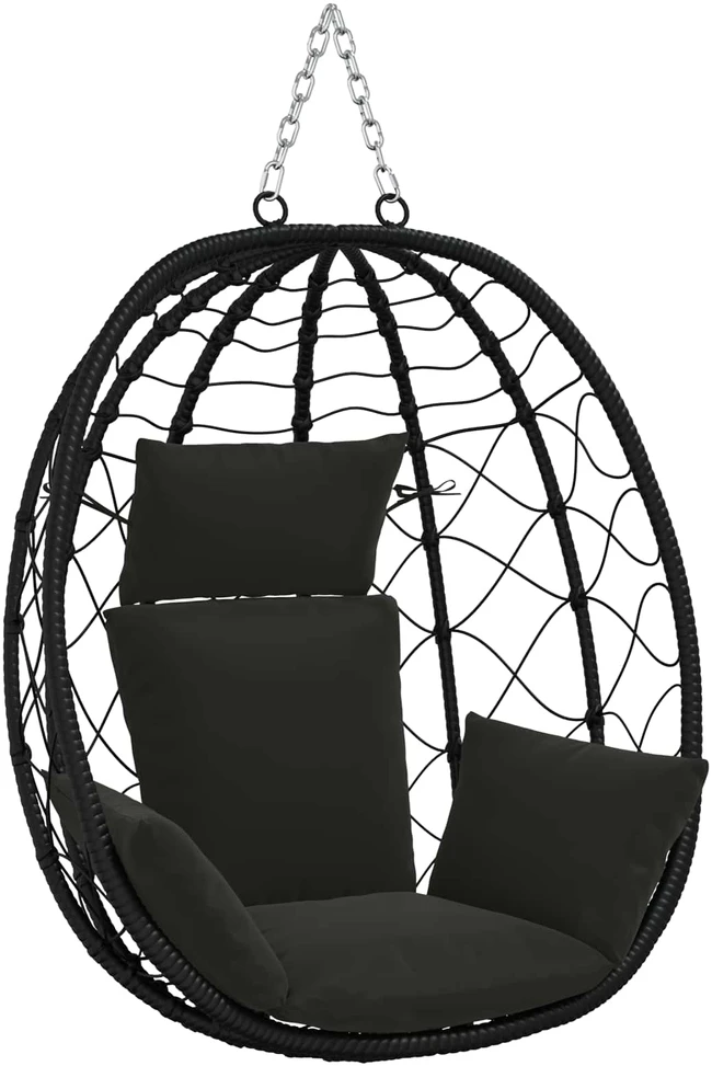 Adirondack pagalvėlė PUTTEN 100% poliesteris Juoda