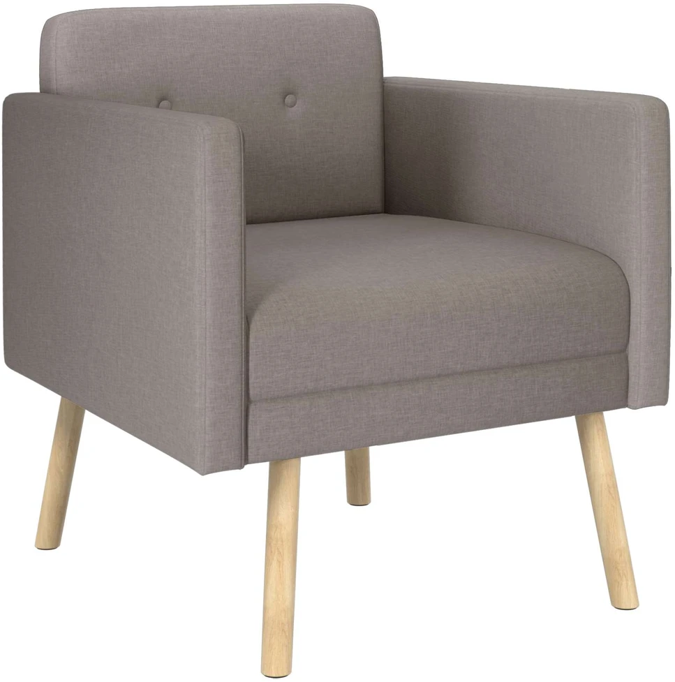 Akcentinis fotelis Taupe Audinys