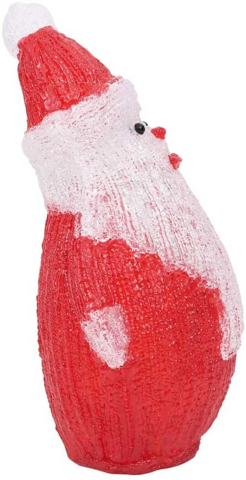 Akrilinė kalėdinė LED dekoracija Kalėdų Senelis, 28cm