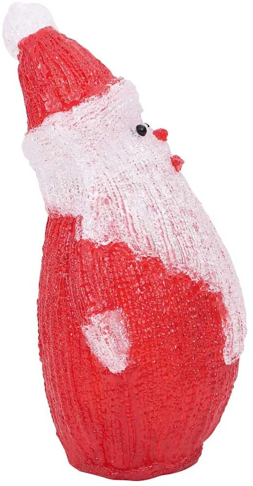 Akrilinė kalėdinė LED dekoracija Kalėdų Senelis, 28cm