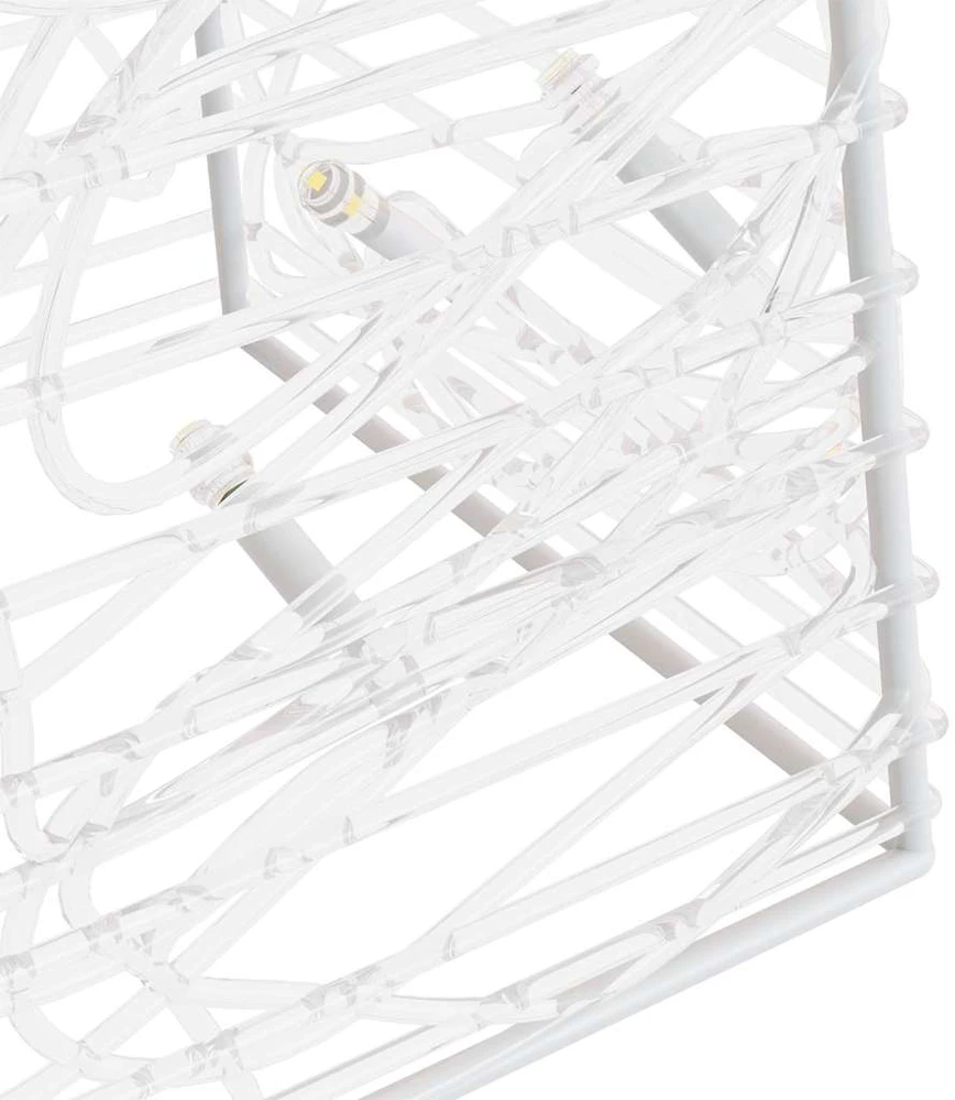 Akrilinė LED dekoracija kūgiai, mėlynos spalvos, 60/90/120cm