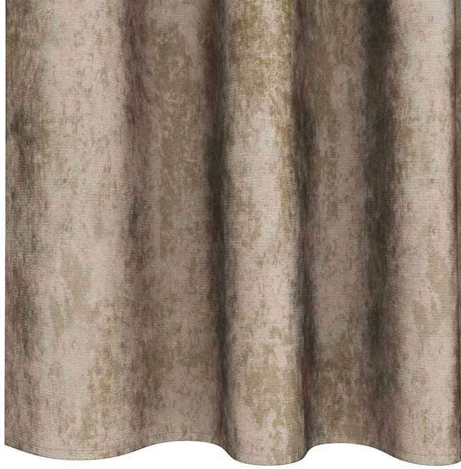 Aksominio tipo užuolaidos 2 vnt. šampano 225 x 140 cm Aksomas