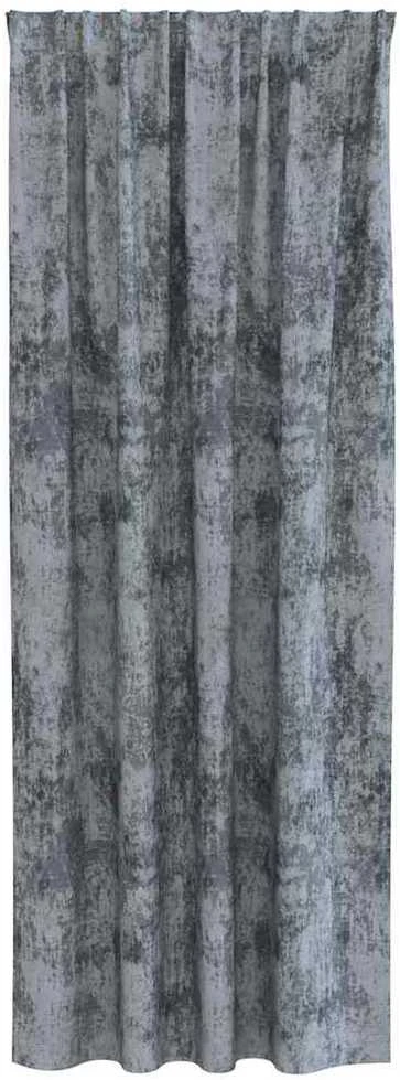 Aksominio tipo užuolaidos 2 vnt. Sidabrinė Pilka 260 x 140 cm