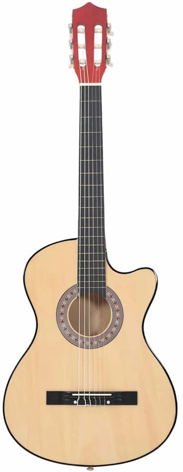Akustinė gitara, amerikinė liepa, 38", 6 stygos