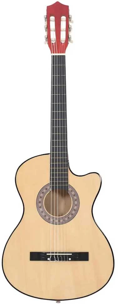 Akustinė gitara, amerikinė liepa, 38", 6 stygos