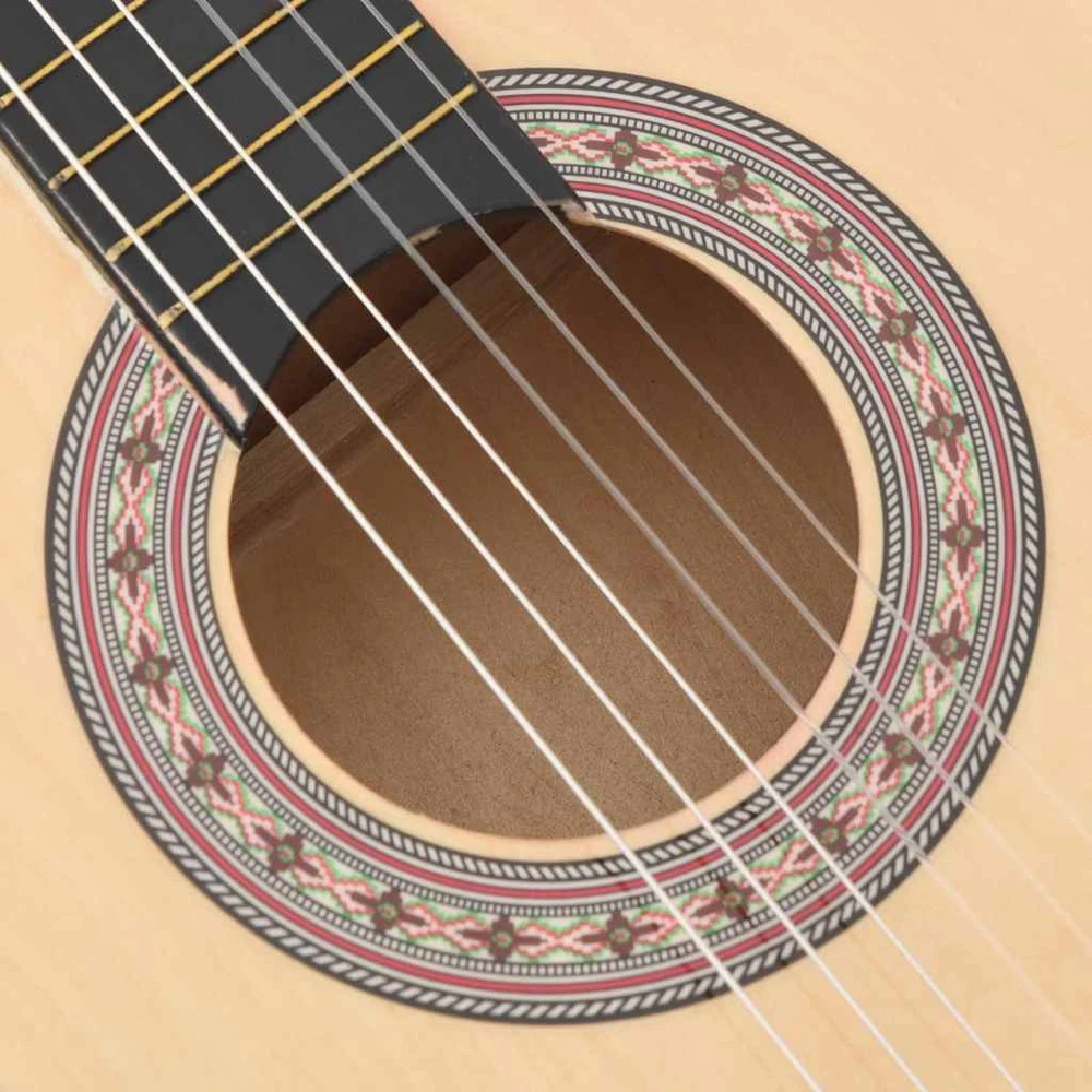 Akustinės gitaros rinkinys, 12 dalių, 38", 6 stygos