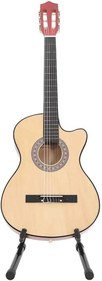 Akustinės gitaros rinkinys, 12 dalių, 38", 6 stygos