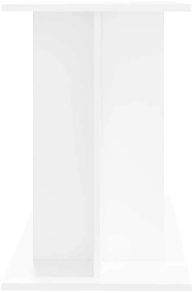 Akvariumo stovas, baltos spalvos, 100x40x60cm, apdirbta mediena