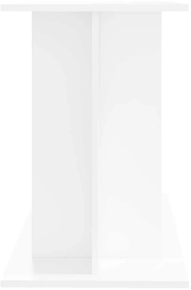 Akvariumo stovas, baltos spalvos, 100x40x60cm, apdirbta mediena