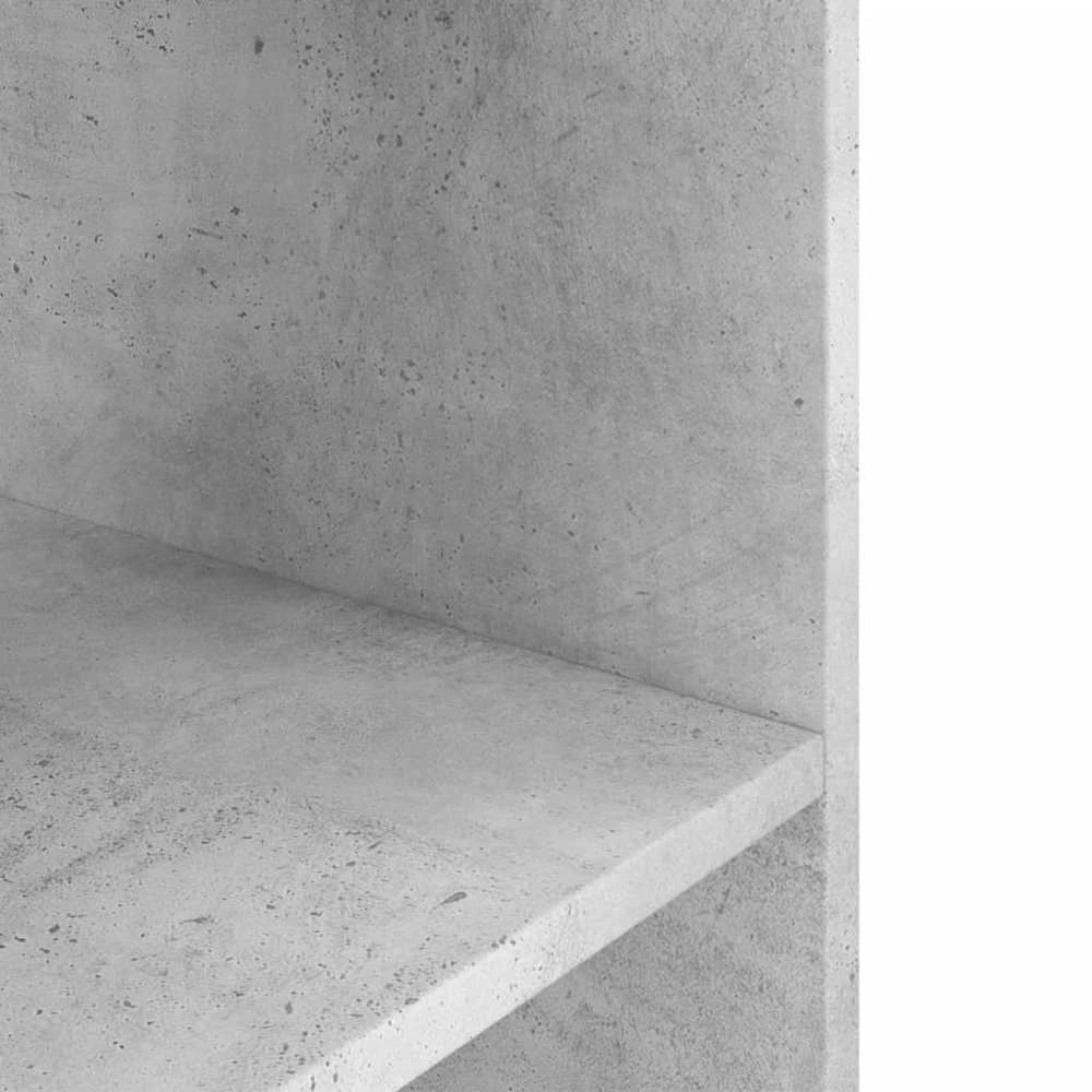 Akvariumo stovas, betono pilkas, 100x40x60cm, apdirbta mediena