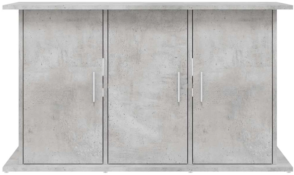 Akvariumo stovas, betono pilkas, 101x41x58cm, apdirbta mediena