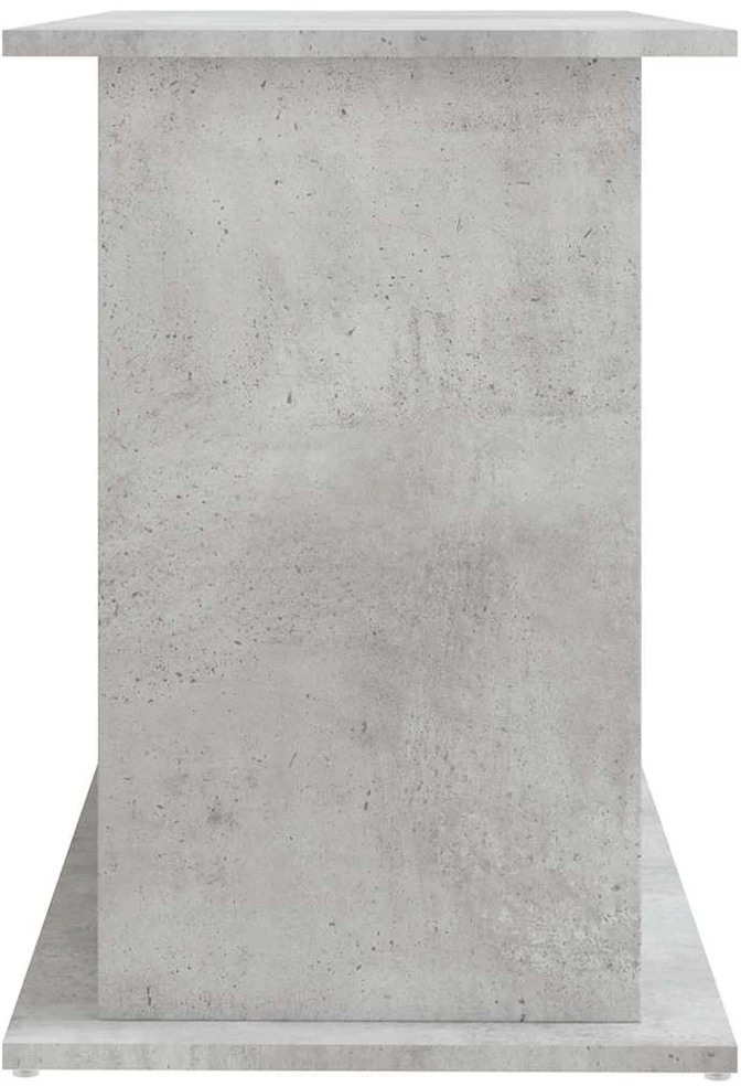 Akvariumo stovas, betono pilkas, 101x41x58cm, apdirbta mediena