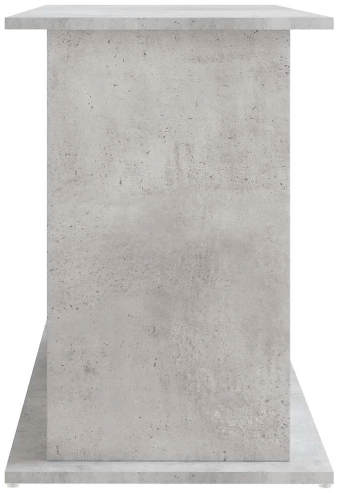 Akvariumo stovas, betono pilkas, 101x41x58cm, apdirbta mediena