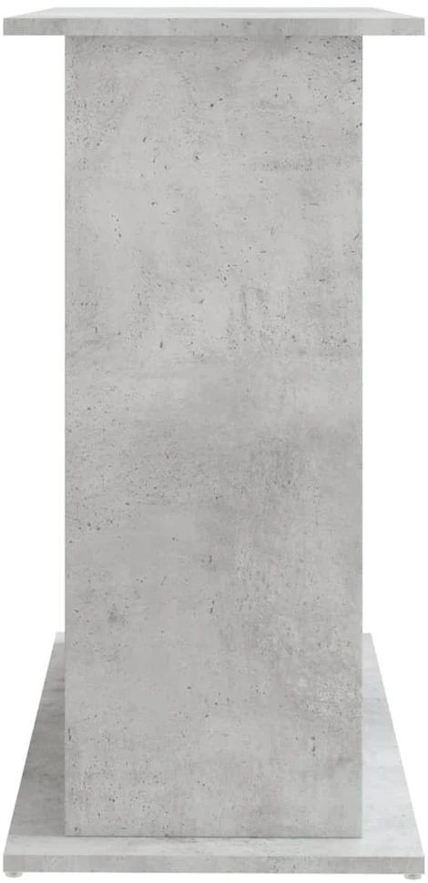 Akvariumo stovas, betono pilkas, 81x36x73cm, apdirbta mediena
