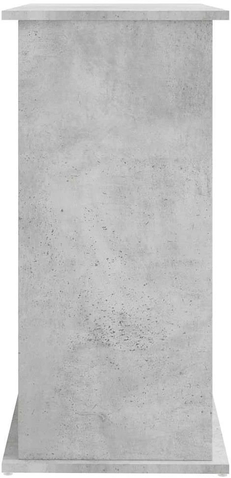Akvariumo stovas, betono pilkas, 81x36x73cm, apdirbta mediena