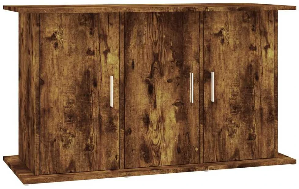 Akvariumo stovas, dūminio ąžuolo, 101x41x58cm, apdirbta mediena