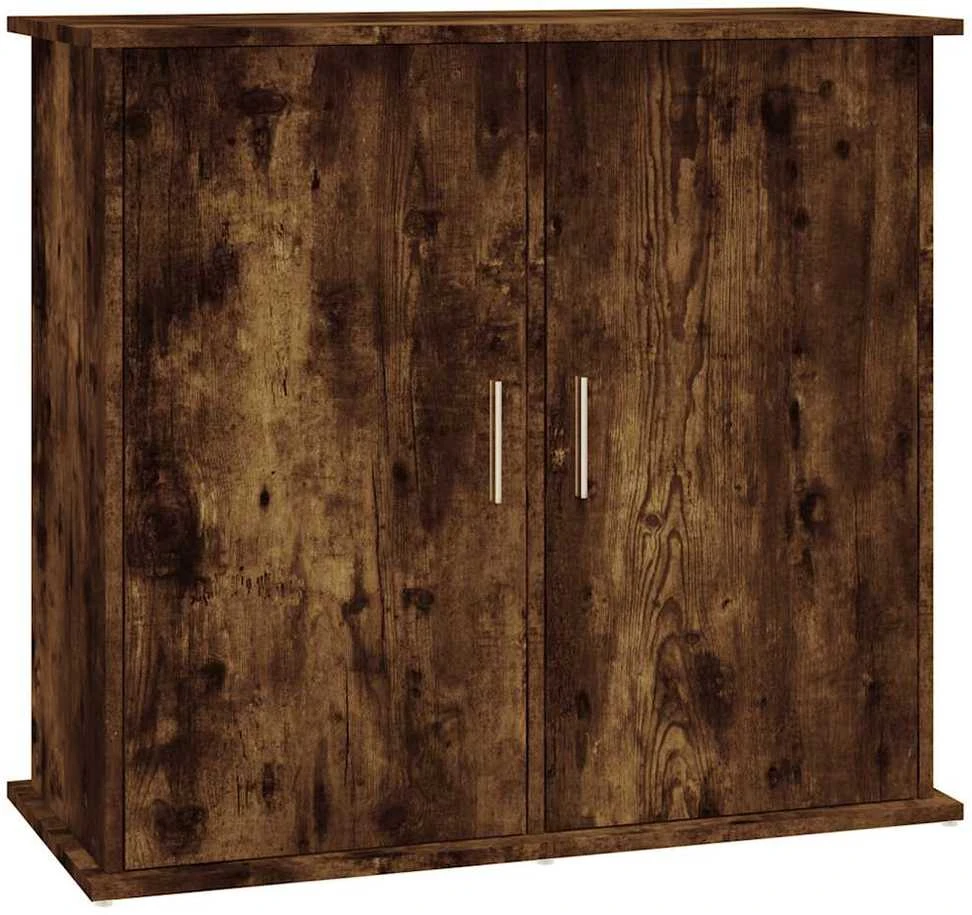 Akvariumo stovas, dūminio ąžuolo, 81x36x73cm, apdirbta mediena
