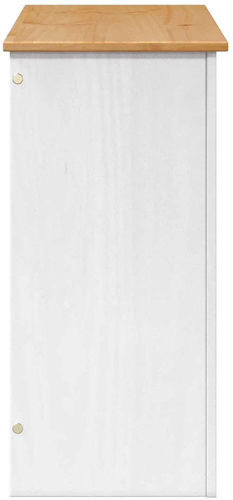 Akvariumo stovas PANAMA Balta ir ruda 81 x 36 x 73 cm 250 kg