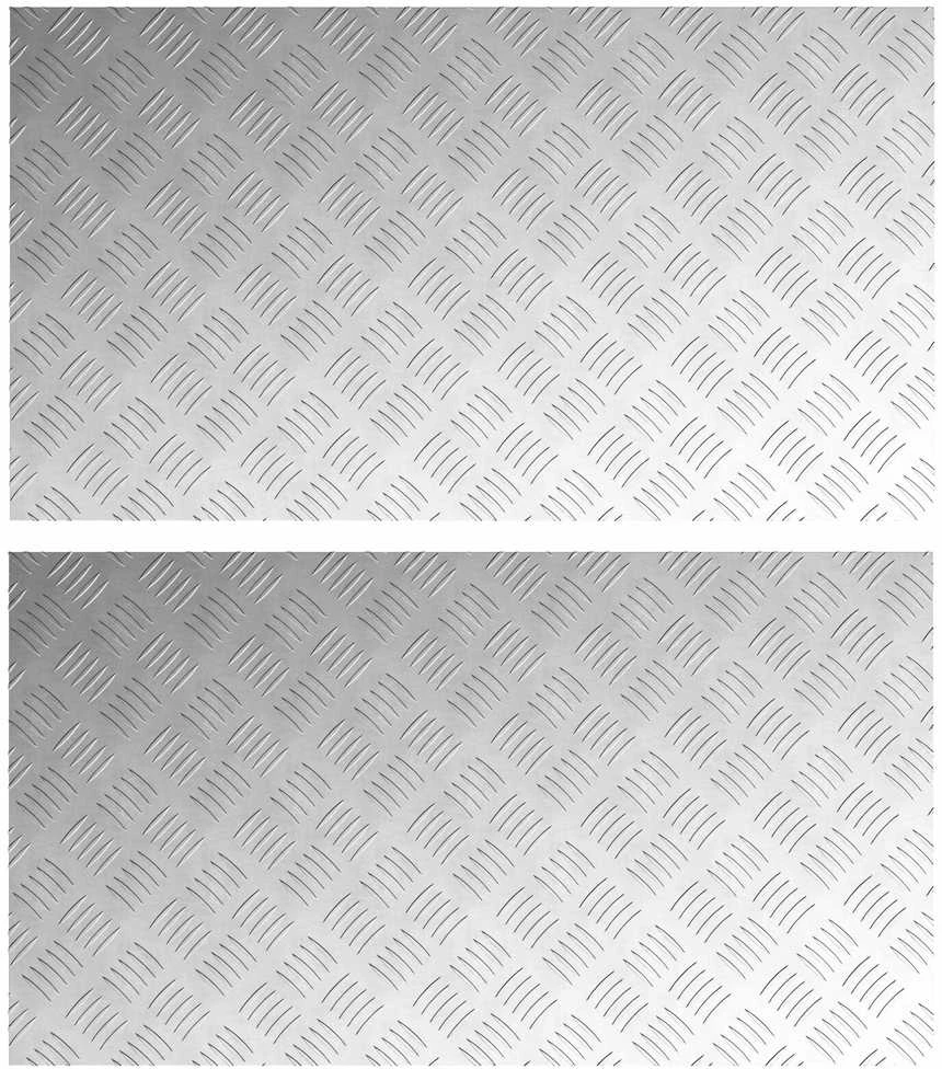 Laiptų danga 2 vnt. 90 x 50 cm Sidabro Aliuminis Stačiakampio