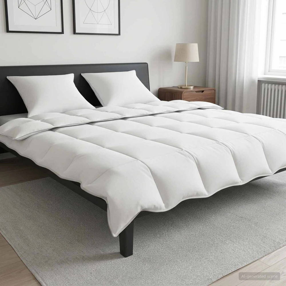 Anklodė ir lovos pagalvių rinkinys 3 vnt. 260 x 240 cm Žiema