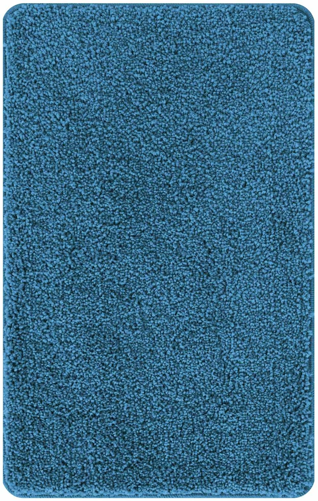 Antisklidus vonios kilimėlių rinkinys 3 vnt. Mėlyna 50 x 80 cm