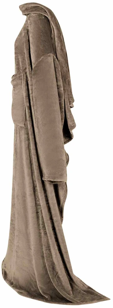 Antklodė-džemperis su gobtuvu Kupranugario F Flanelė