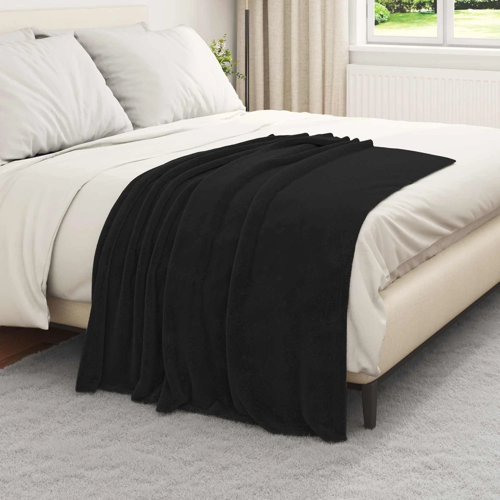Antklodė Juoda 150 x 130 cm 0,51 kg Flysas