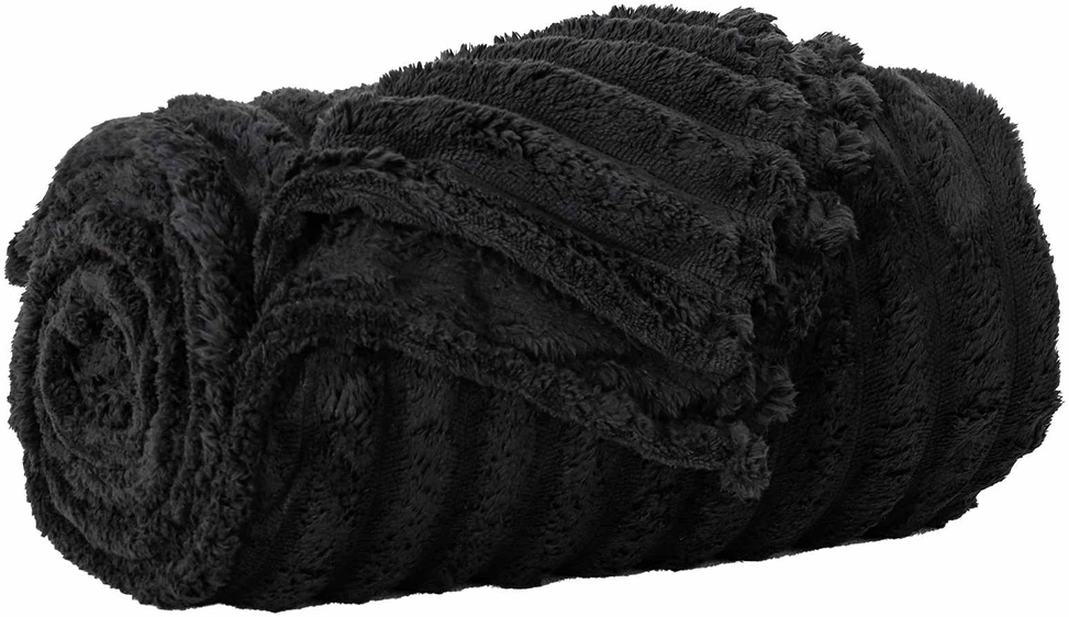 Antklodė Juoda 150 x 130 cm 0.45 kg Flysas