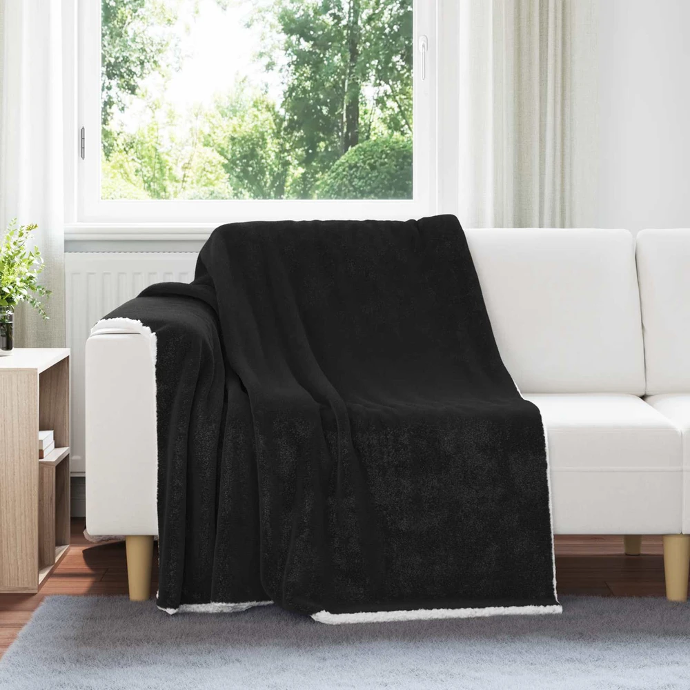 Antklodė Juoda 200 x 150 cm 1,64 kg Flysas