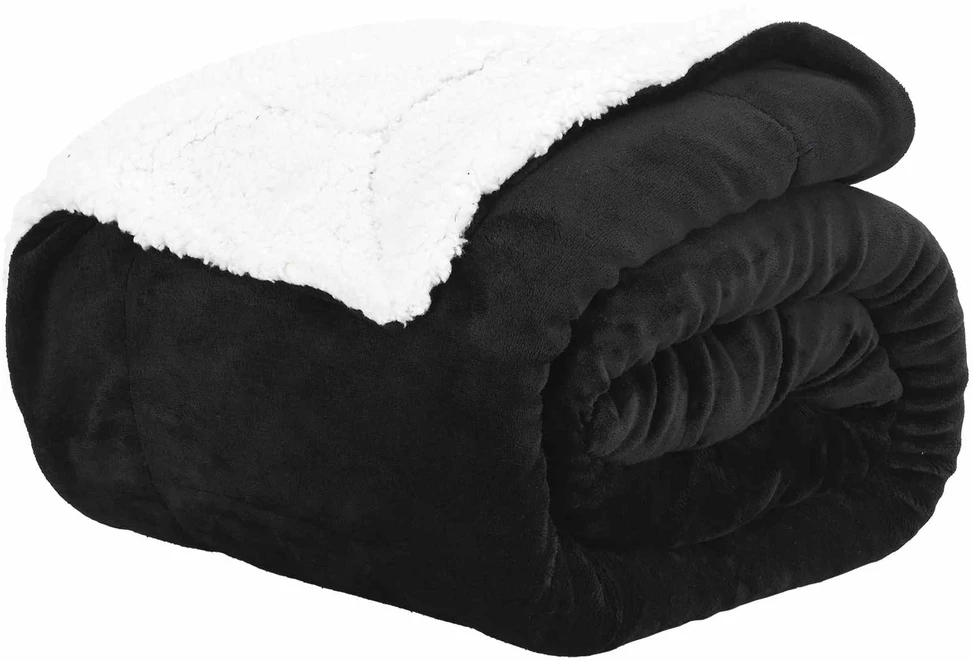 Antklodė Juoda 200 x 150 cm 1,64 kg Flysas