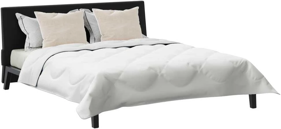 Antklodė su pagalve 3 vnt. Balta Mikropluoštas