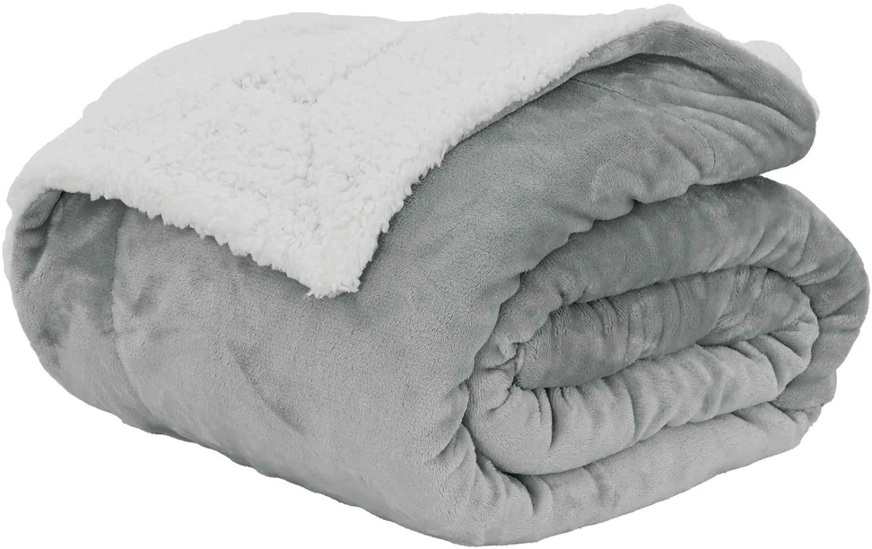 Antklodė Pilka 130 x 150 cm 1kg Flysas