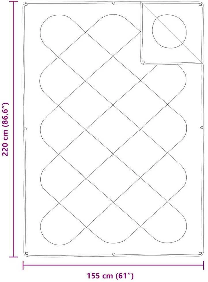 Antklodžių rinkinys su pagalve 2 vnt. Balta Mikropluoštas