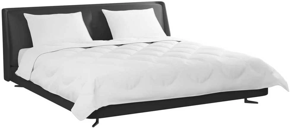 Antklodė su pagalvėmis su pagalve 3 vnt. Balta Mikropluoštas