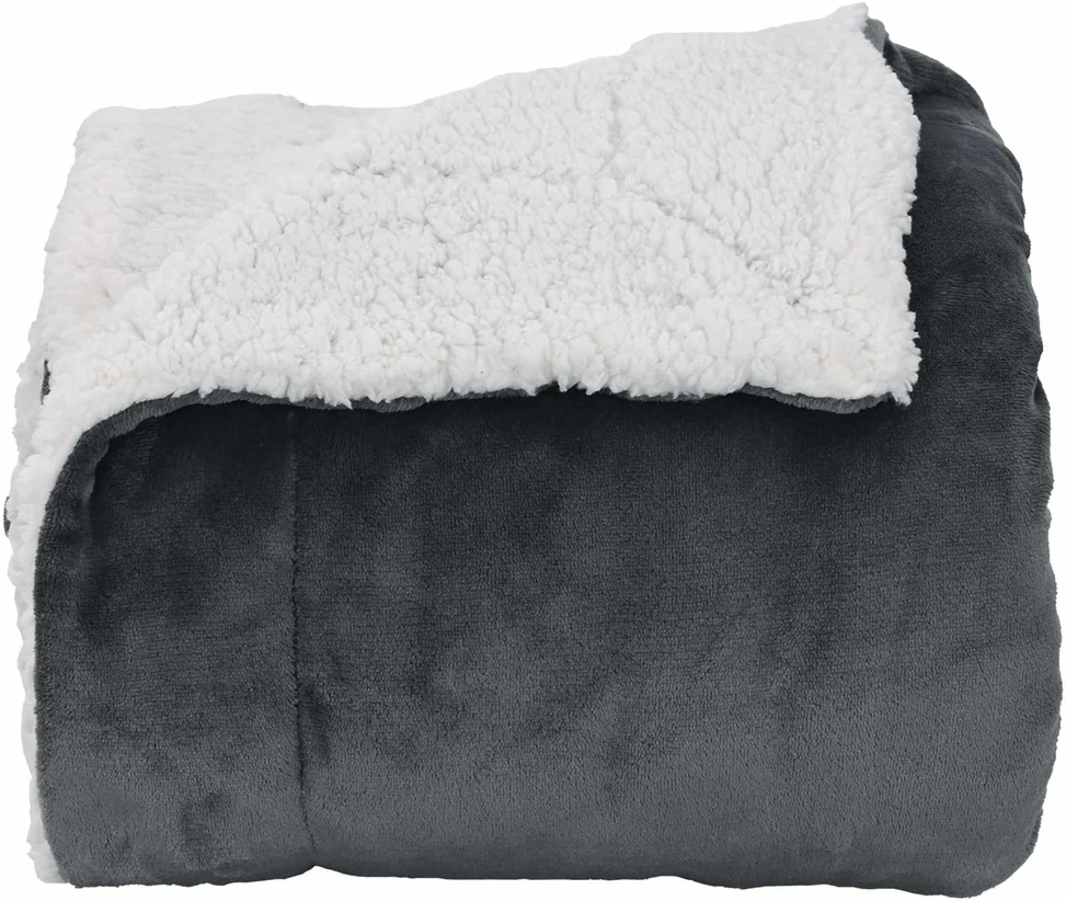 Antklodė Tamsiai pilka 130 x 150 cm 1kg Flysas