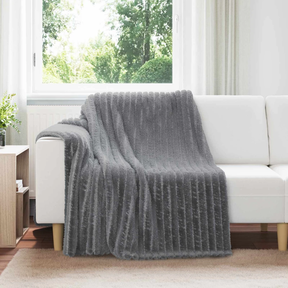 Antklodė Tamsiai pilka 200 x 150 cm 0.8kg Flysas