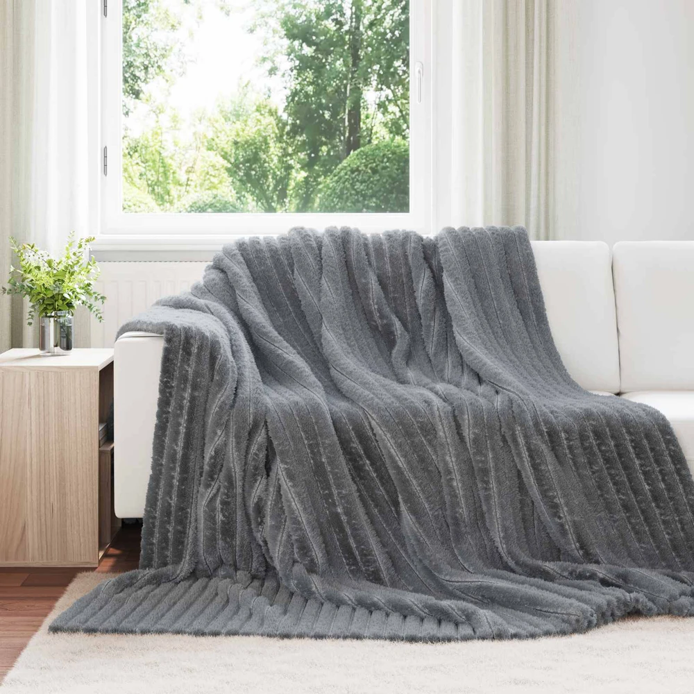 Antklodė Tamsiai pilka 240 x 220 cm 1.36 kg Flysas